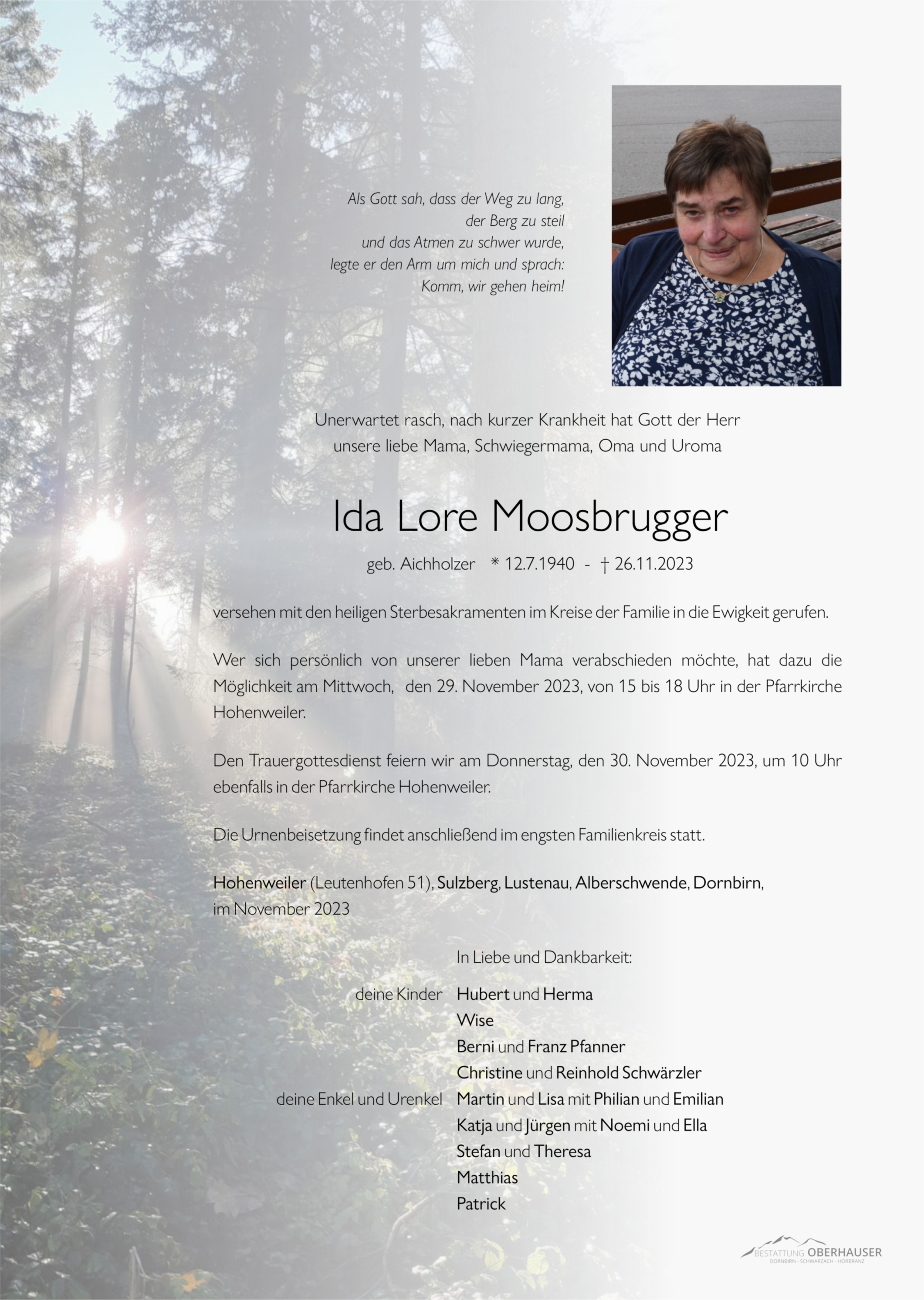 Ida Lore Moosbrugger
